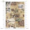 papier ryżowy decoupage - Wieża Eiffla, Paryż, Vintage*rice paper decoupage - Eiffel Tower, Paris, Vintage